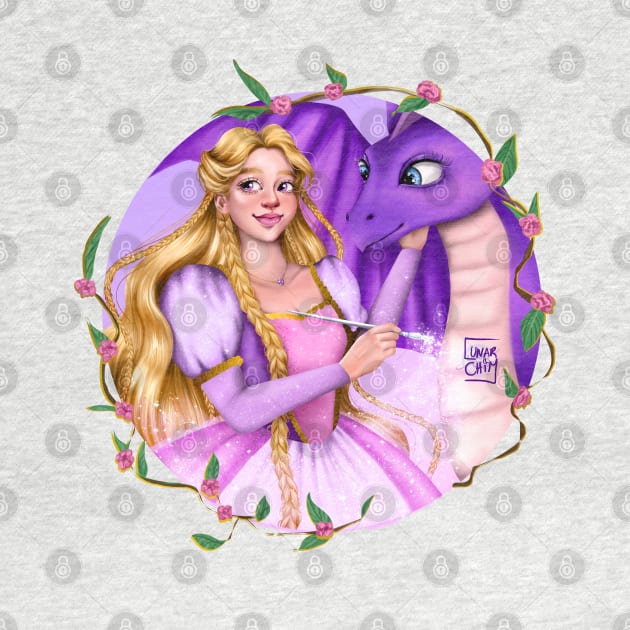 Barbie as Rapunzel by _LunarChim_